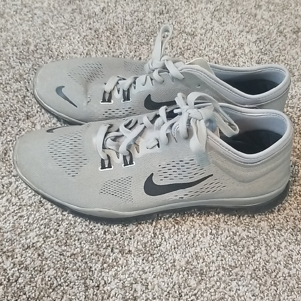 Nike Gray Athletic Shoes